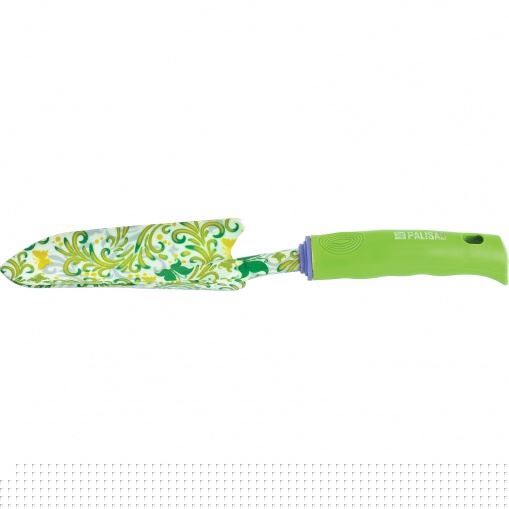 Совок посадочный узкий, 55 х 330 мм, стальной, пластиковая рукоятка, Flower Green, Palisad