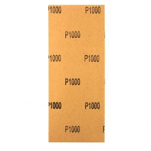 Шлифлист на бумажной основе, P 1000, 115 х 280 мм, 5 шт., водостойкий Matrix
