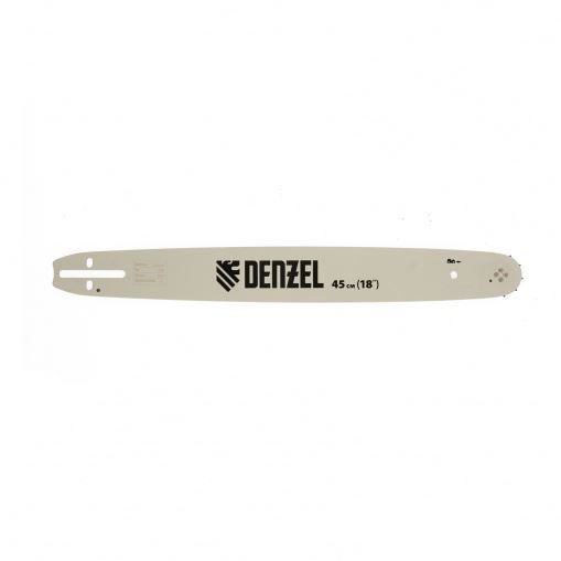 Шина для бензопилы DGS-5218, длина 45 см (18"), шаг 0,325", паз 1,5 мм, 72 звена Denzel