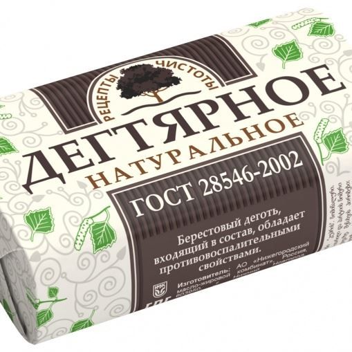 Мыло дегтярное, 90 г, НМЖК Россия