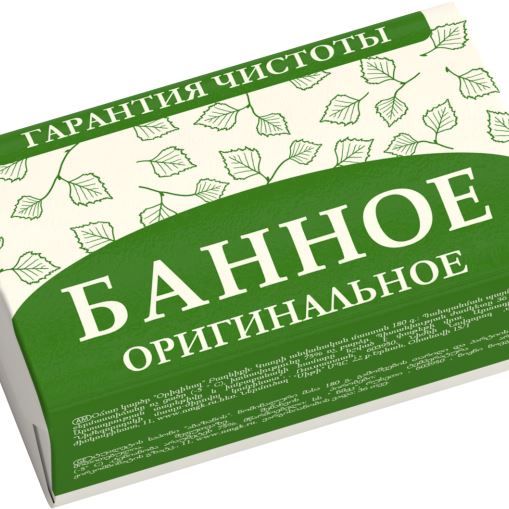 Мыло оригинальное Банное, 180 г, НМЖК Россия