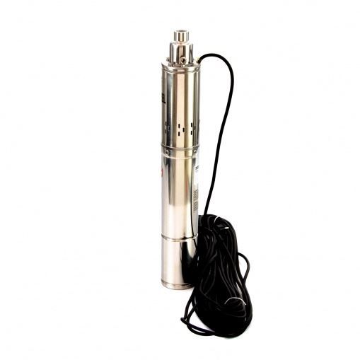 Скважинный насос DWS-4-150, винтовой, диаметр 4", 1300 Вт, 2000 л/ч, напор 150 м Denzel