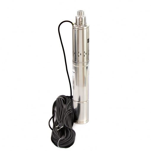 Скважинный насос DWS-4-150, винтовой, диаметр 4", 1300 Вт, 2000 л/ч, напор 150 м Denzel