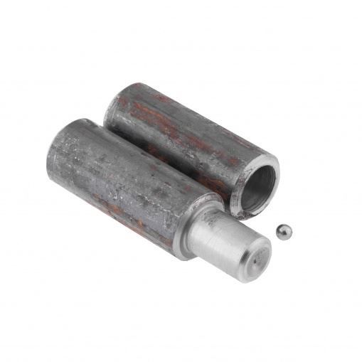 Петля гаражная с шаром, D 32 x 160 мм, 2 шт., Россия Сибртех