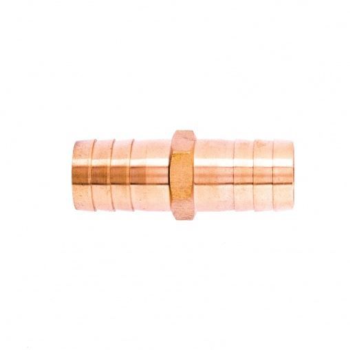 Соединитель для шланга 3/4", латунный Palisad