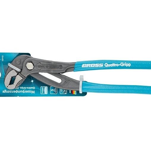 Клещи переставные Quattro-Gripp 260 мм, быстрозажимной механизм Gross
