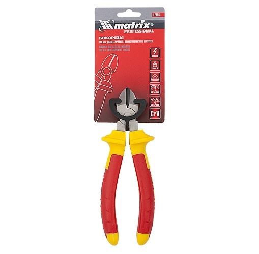 Бокорезы Insulated, 160 мм, двухкомпонентные рукоятки Matrix Professional