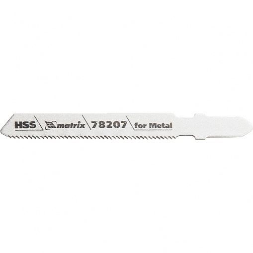 Полотна для электролобзика по металлу, 3 шт, T118A, 50 х 1,2 мм, HSS Matrix Professional