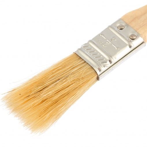 Кисть плоская Slimline 3/4" (20 мм), натуральная щетина, деревянная ручка Sparta