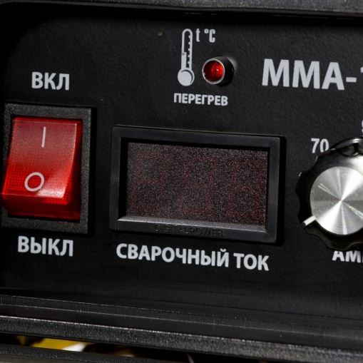 Аппарат инверторный дуговой сварки ММА-160,160 А, ПВР 60%, D 1,6-4 мм Denzel