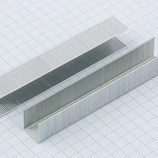 Скобы, 12 мм, для мебельного степлера, усиленные, тип 53, 1000 шт Gross