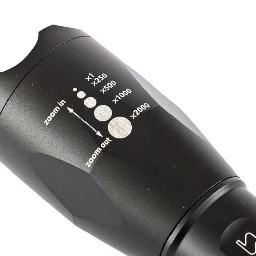 Фонарь, 3 W CREE Led 3 W, зум, 3 режима 100 %-50 %-строб, ремешок, 160 Лм, 200 м, 3 х ААА Stern