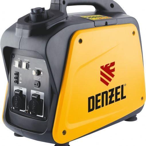 Генератор инверторный GT-2100i, X-Pro 2.1 кВт, 220 В, бак 4,1 л, ручной старт Denzel