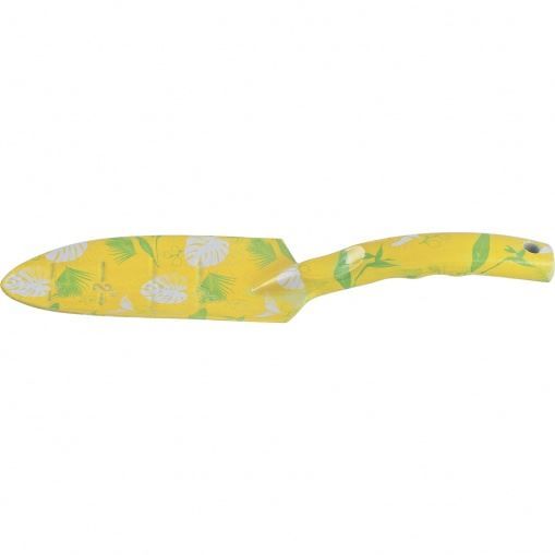 Совок цельнометаллический алюминиевый узкий, Flower Lime, Palisad