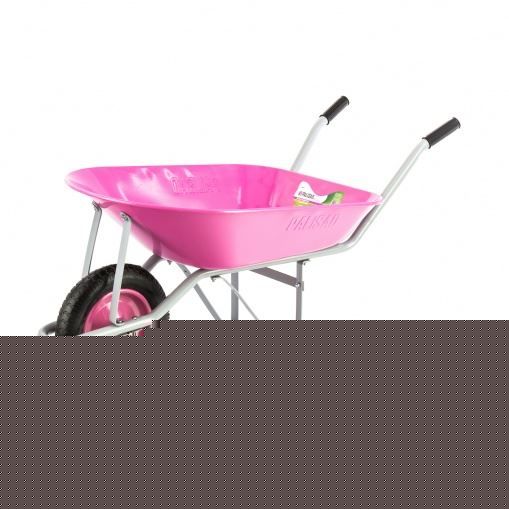 Тачка садовая, грузоподъемность 160 кг, объем 78 л, Pink Line Palisad