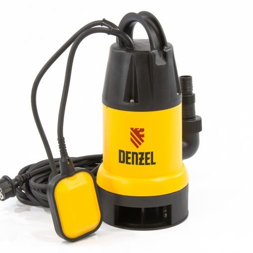 Дренажный насос DP900, 900 Вт, подъем 8,5 м, 14000 л/ч Denzel