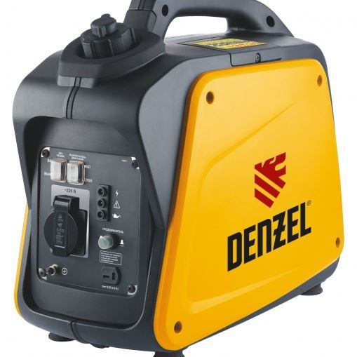 Генератор инверторный GT-1300i, X-Pro 1.3 кВт, 220 В, бак 3 л, ручной старт Denzel